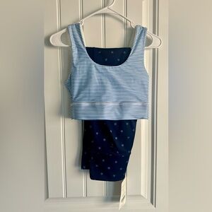 Fabletics Women’s Ultra Cool High Waisted 2pc - Reversible Top - Size S